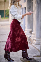 Jupe Justine - Bordeaux