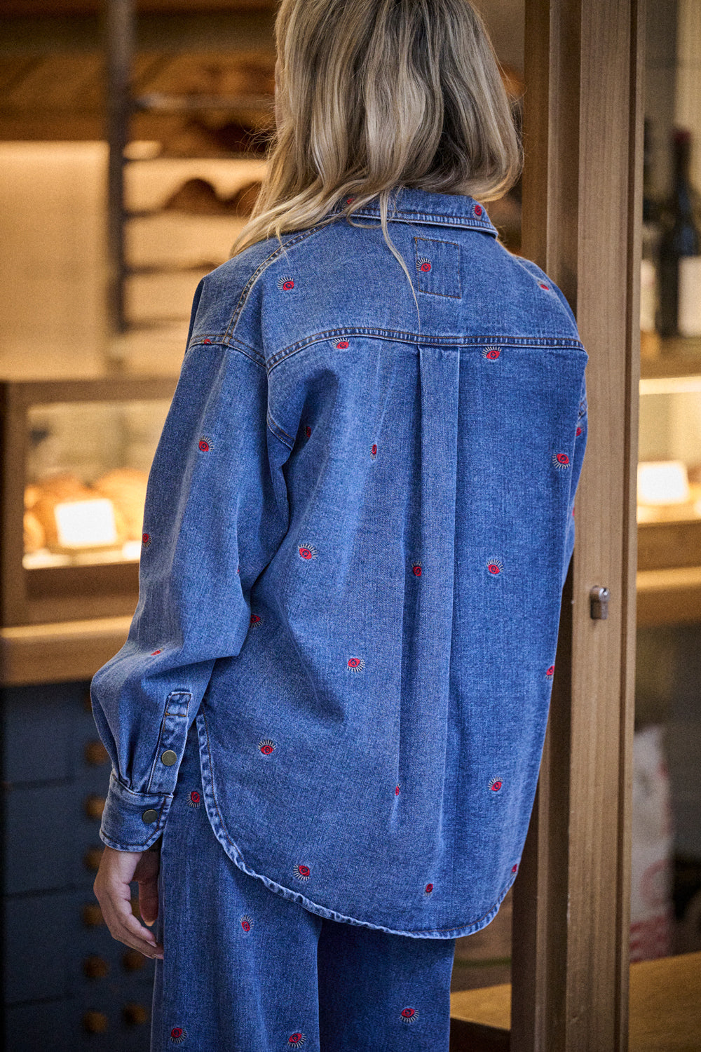 Veste Vlodia - Denim Broderie