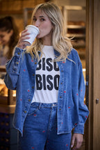 Veste Vlodia - Denim Broderie