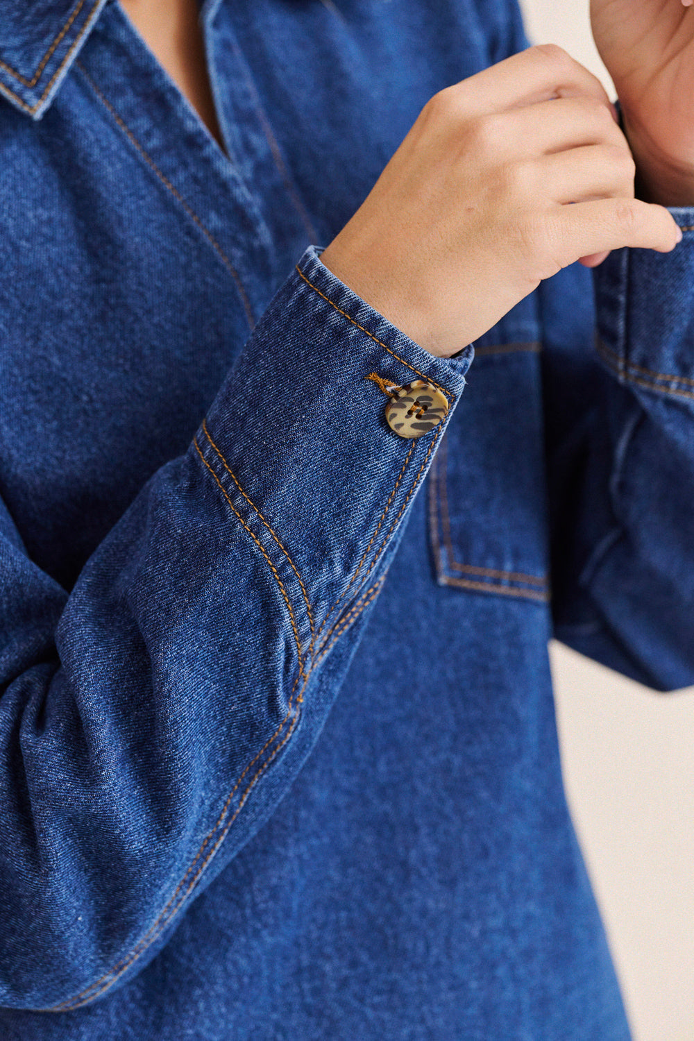 Robe Raven - Denim Stone