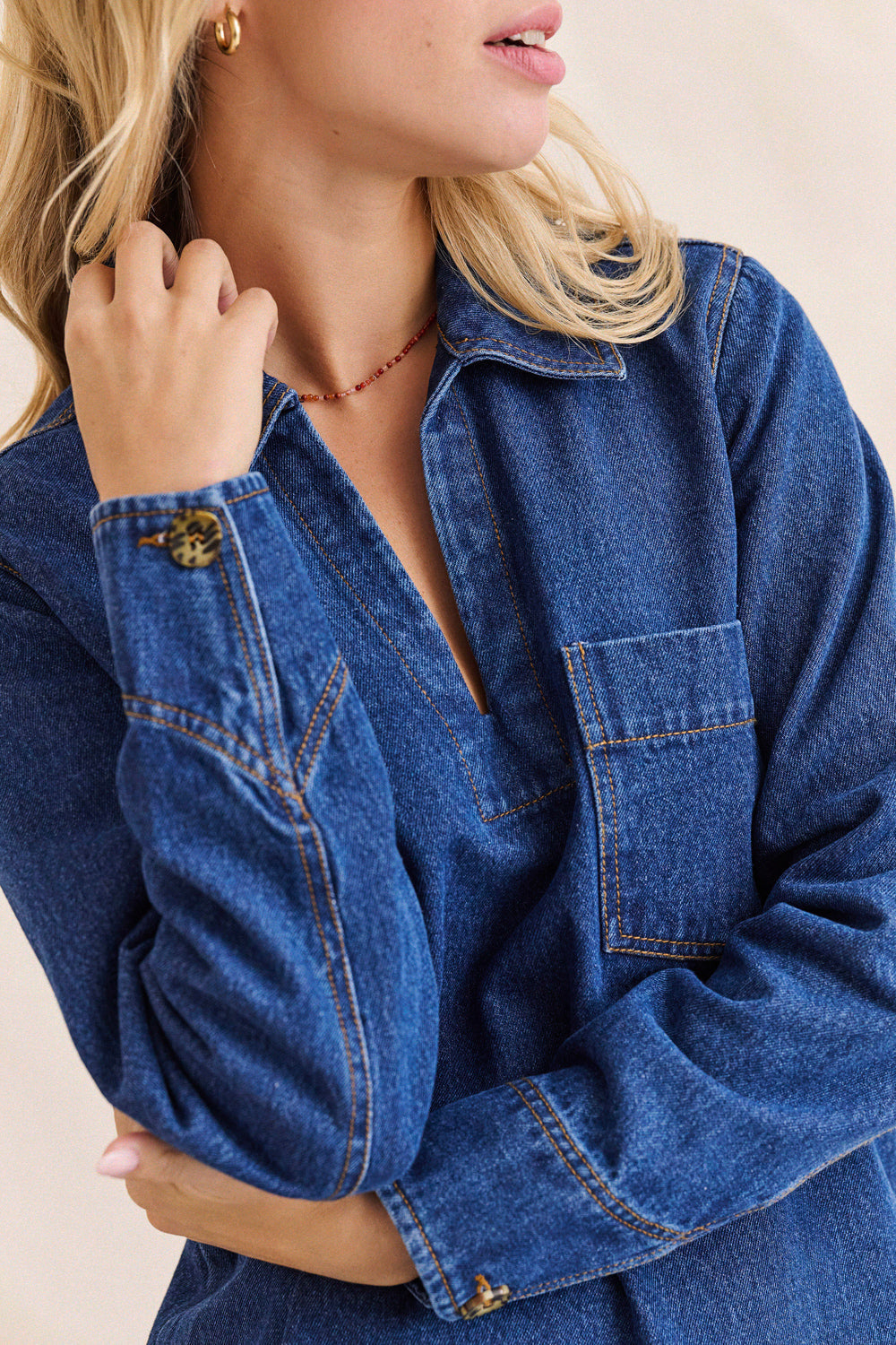 Robe Raven - Denim Stone
