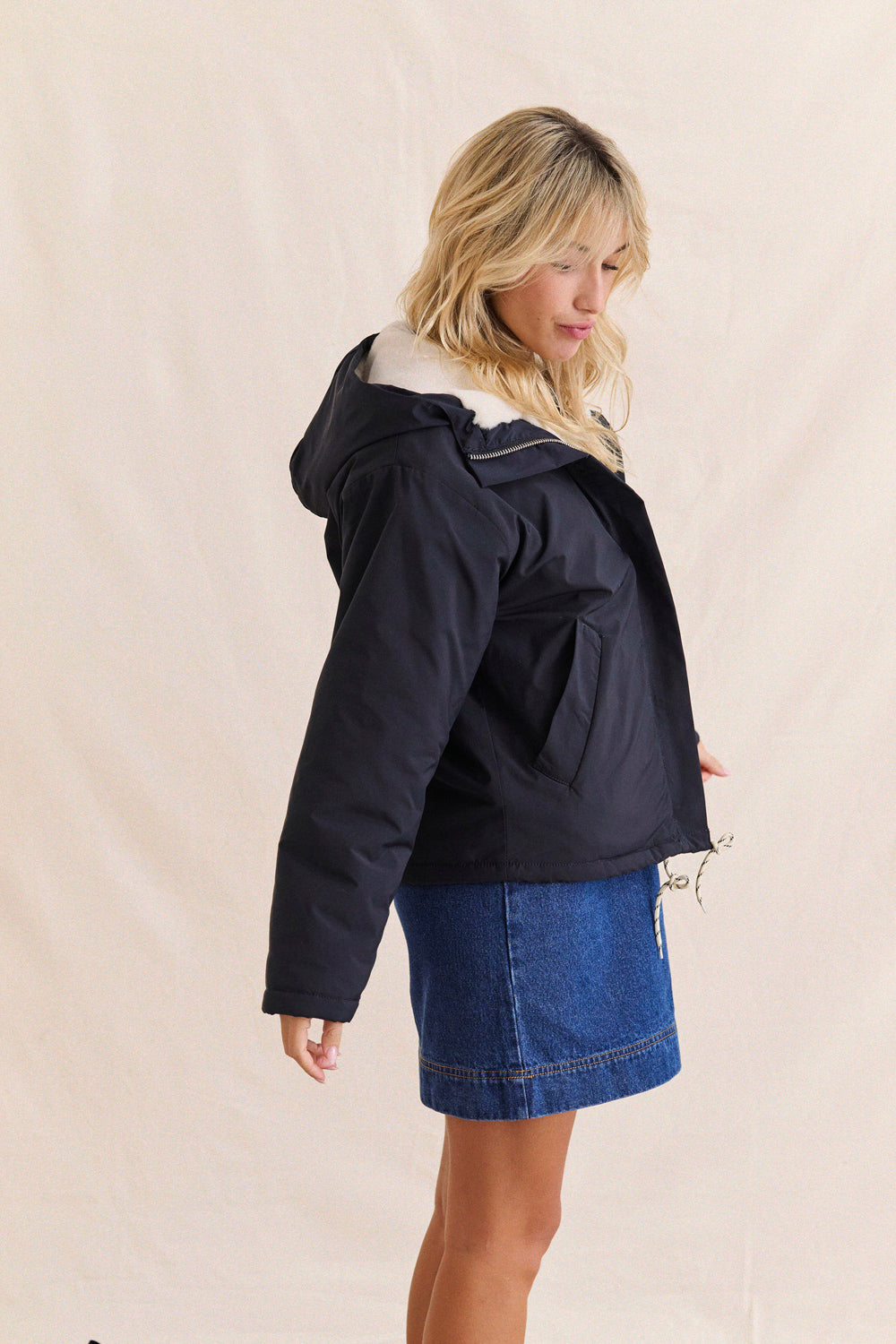 Parka Guzmania - Bleu Nuit