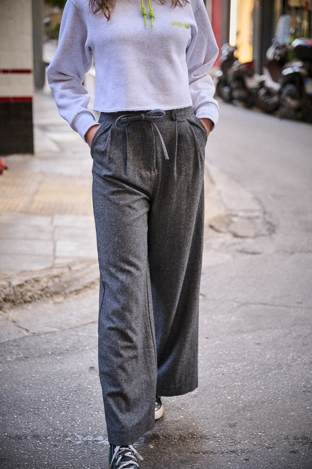 Pantalon Plume - Carbone