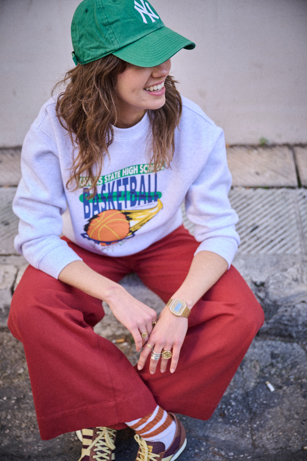 Sweat Nir - Gris Basketball