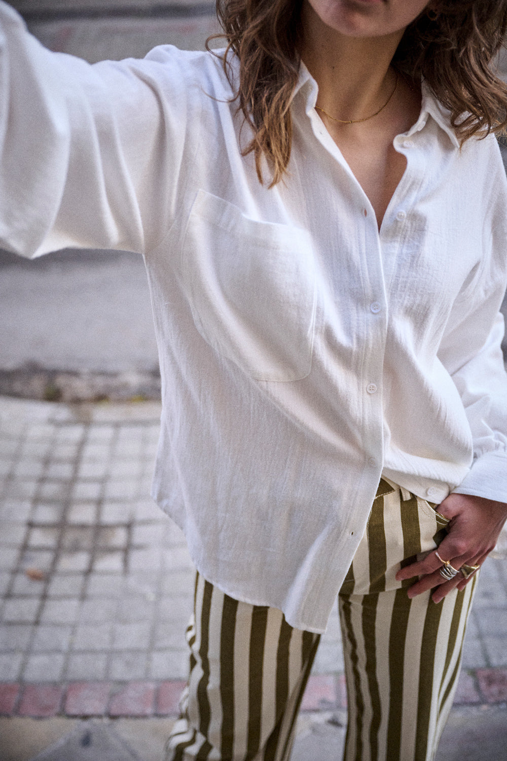 Chemise Cyliane - Blanc