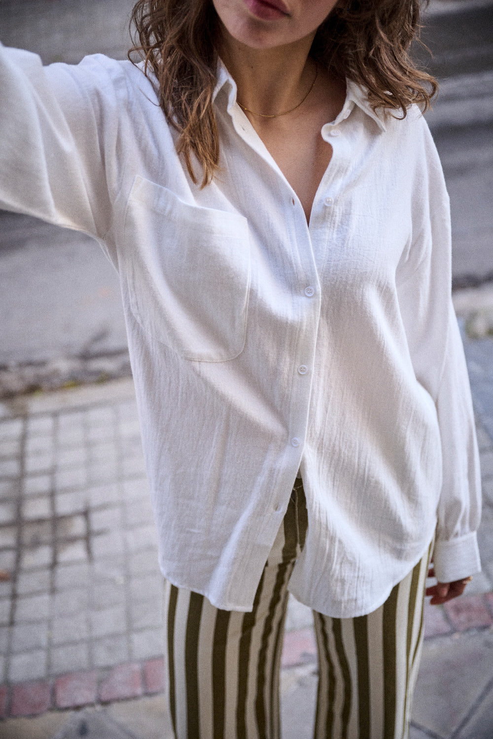 Chemise Cyliane - Blanc