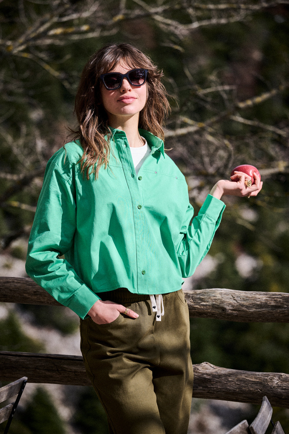 Chemise Cira - Vert