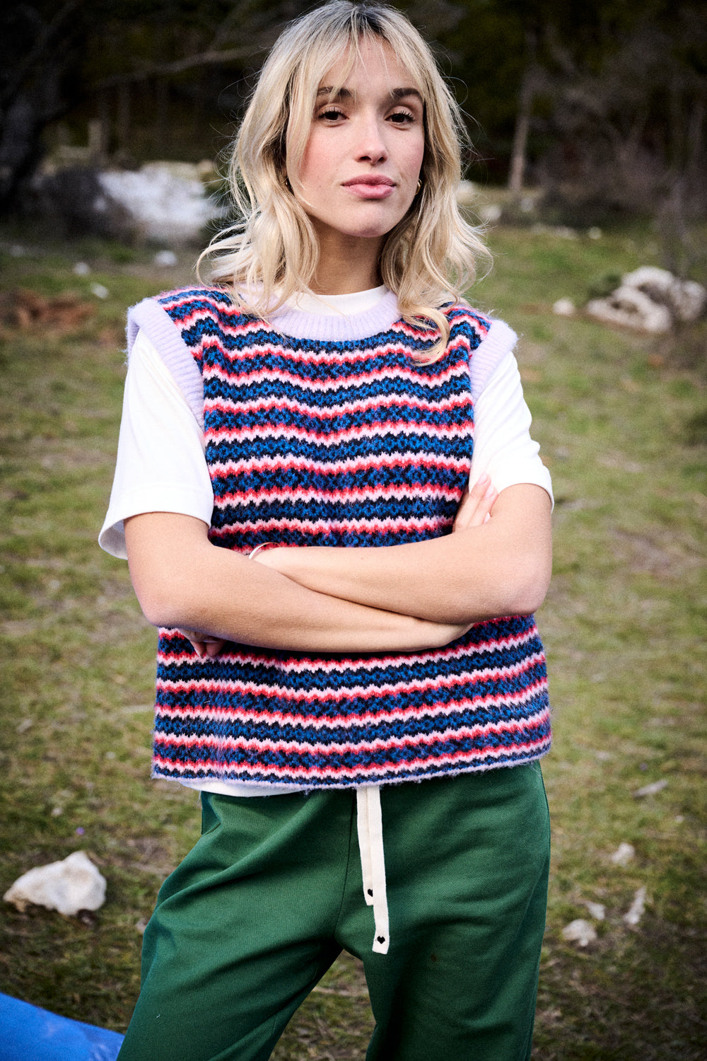 Pull Mila - Rayures Multico