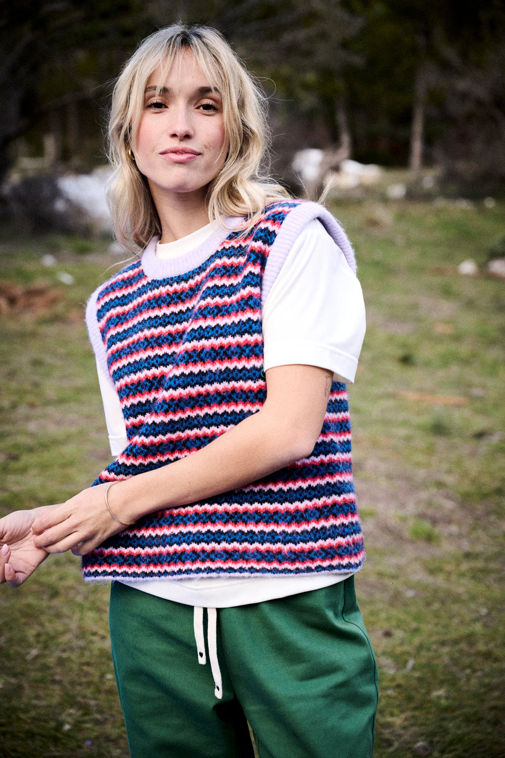 Pull Mila - Rayures Multico