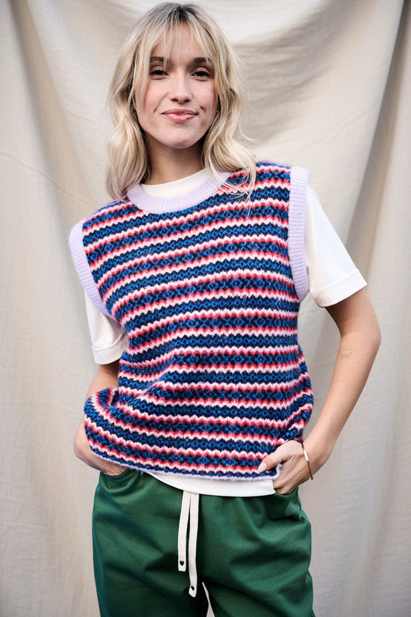 Maglione Mila - A Righe Multicolore