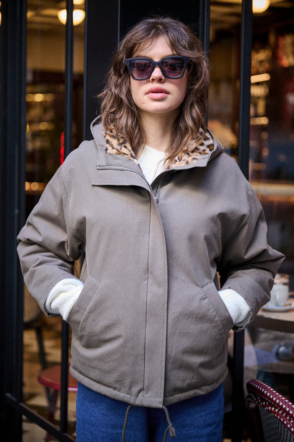 Parka Guzmania - Kaki Coton