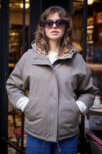 Parka Guzmania - Kaki Coton