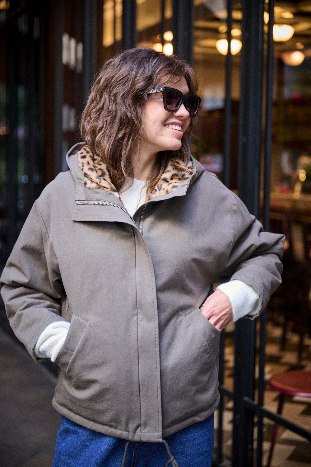Parka Guzmania - Kaki Coton