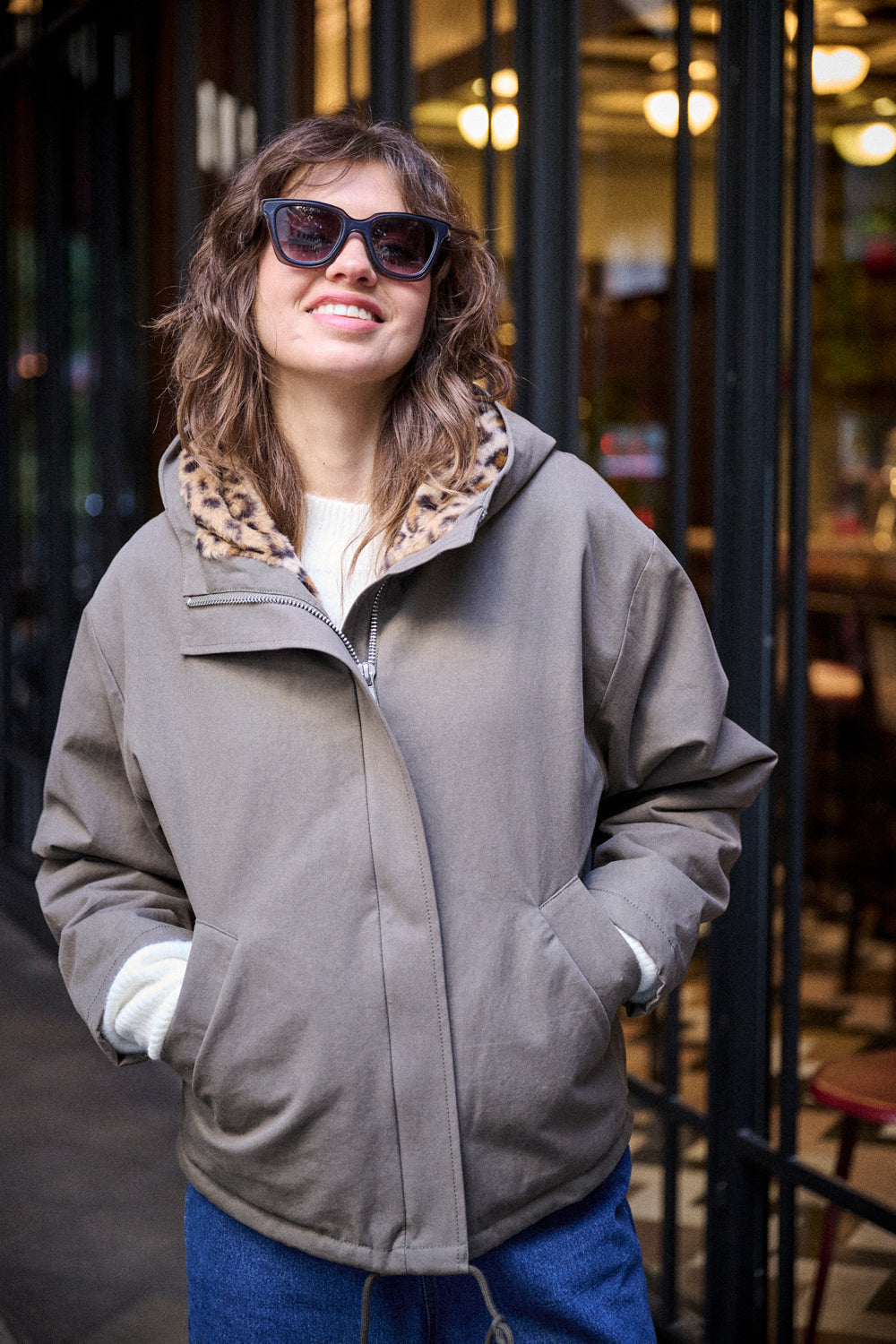 Parka Guzmania - Kaki Coton