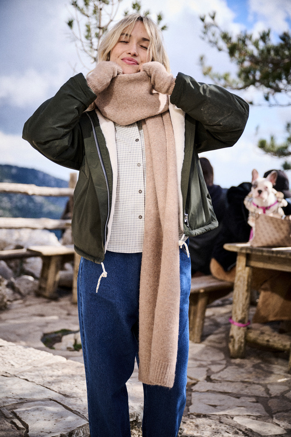 Echarpe Alysse - Beige