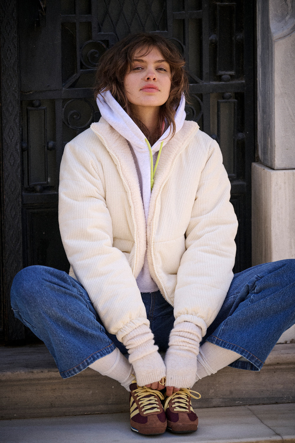 Mitaines Alexia - Blanc