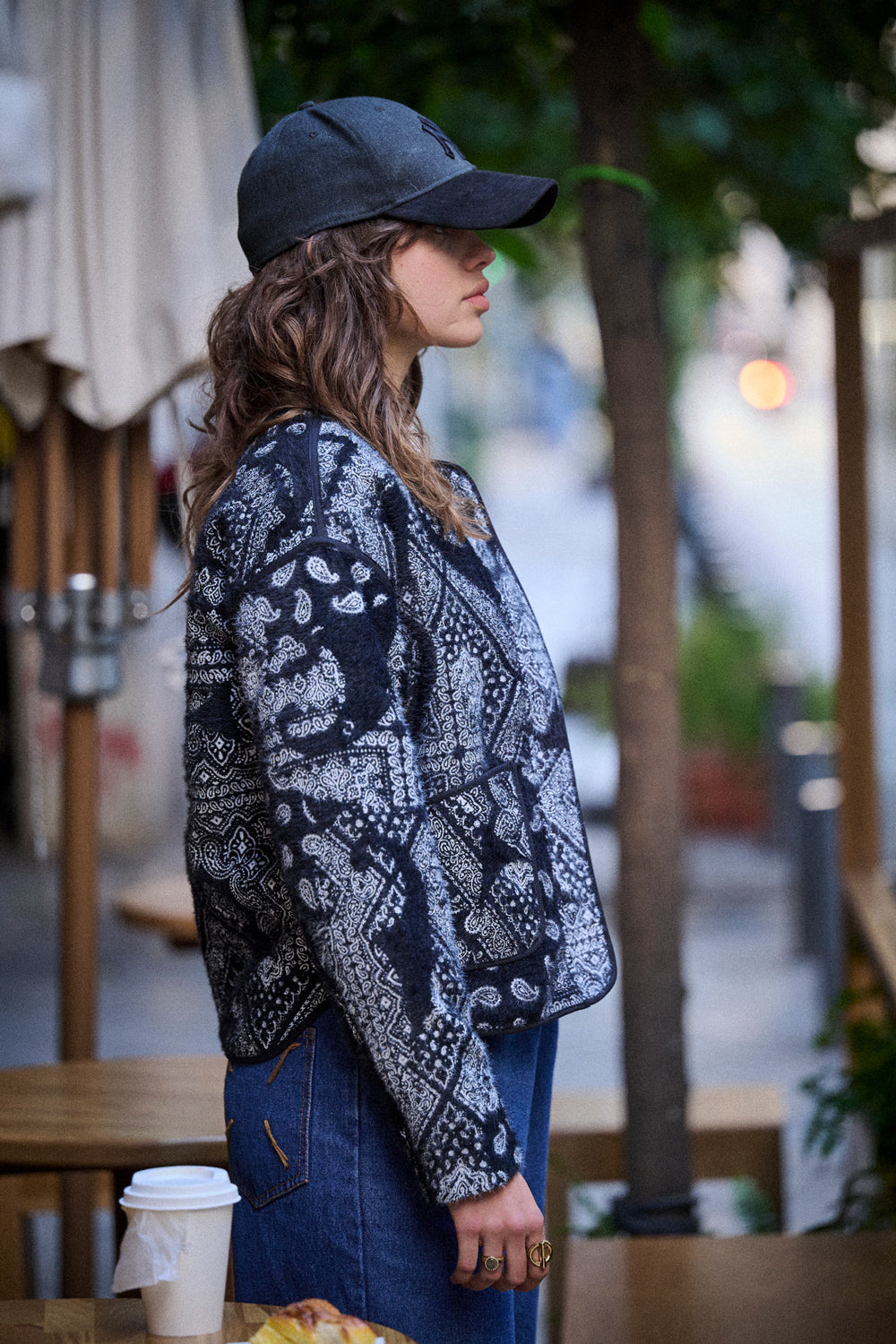 Veste Viola - Imp Cachemire
