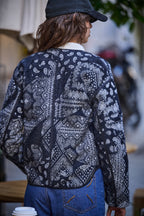 Veste Viola - Imp Cachemire