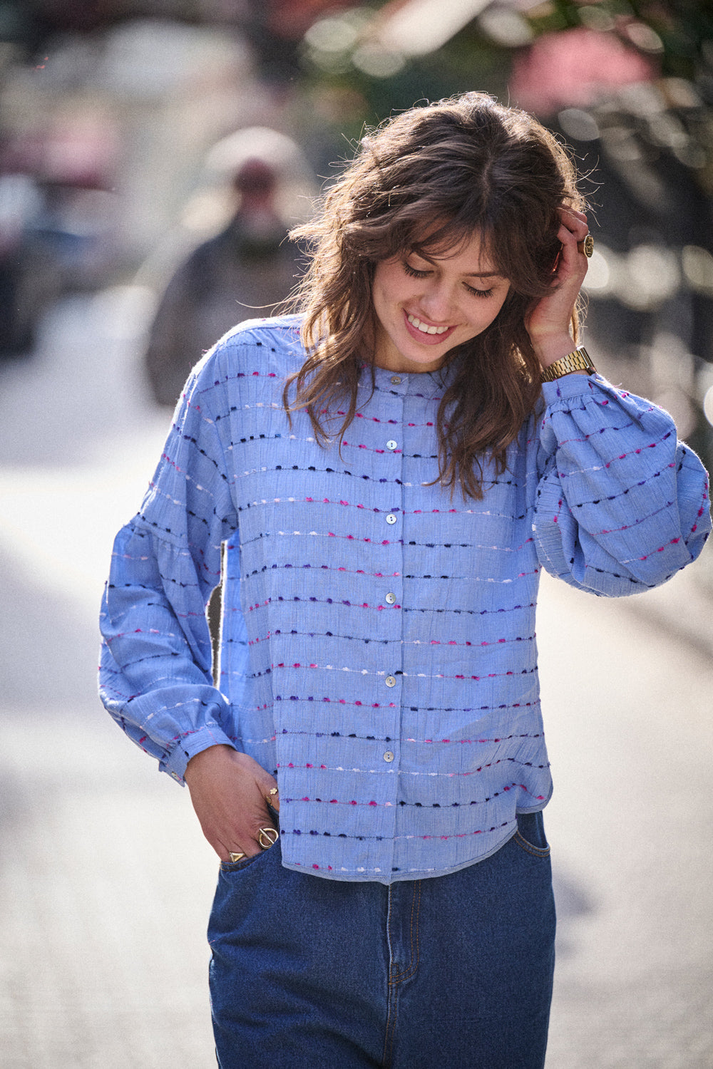 Blouse Bamba - Bleu