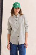 Camicia Contis - A quadri Ecrù