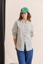 Camicia Contis - A quadri Ecrù