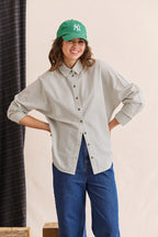 Camicia Contis - A quadri Ecrù