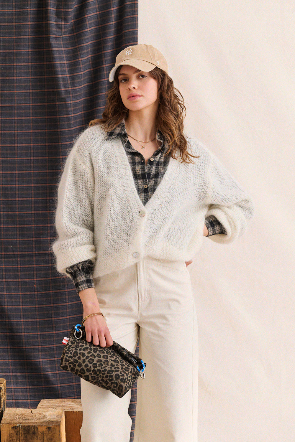 Sac Astrid - Leopard Carbone