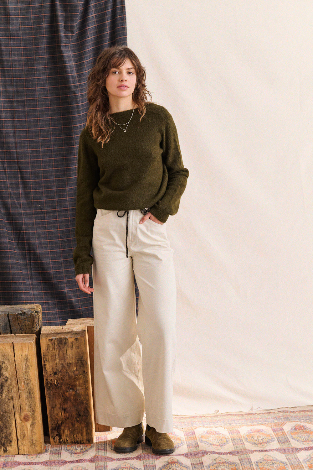 Pantalon Palmire - Écru