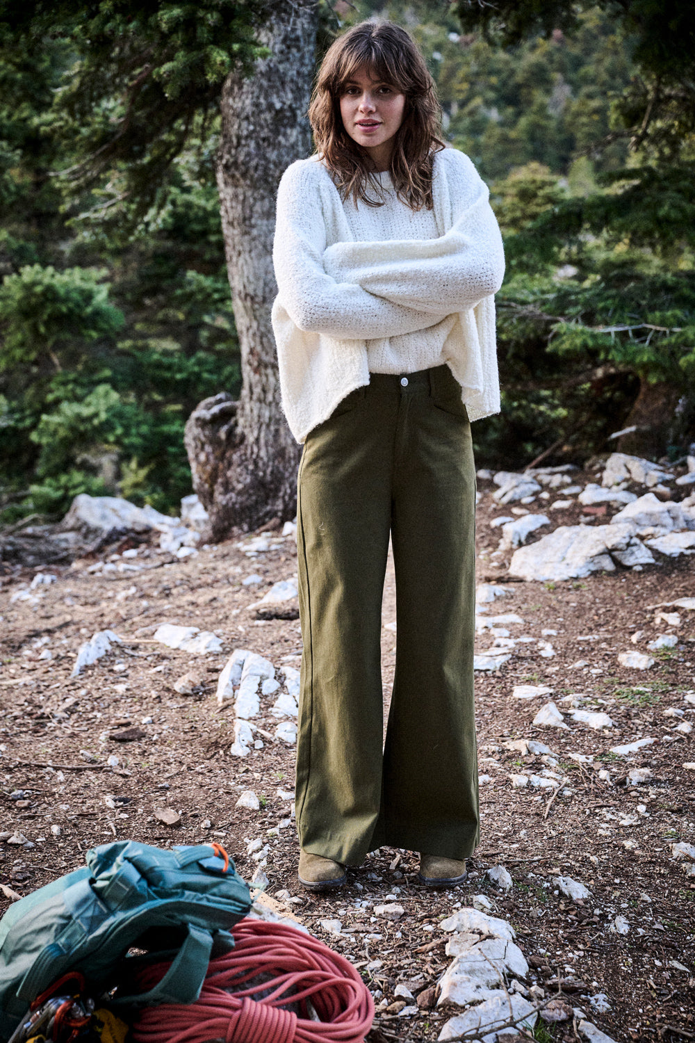 Pantalon Palmire - Kaki
