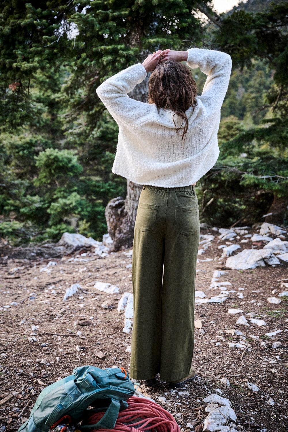 Pantalon Palmire - Kaki