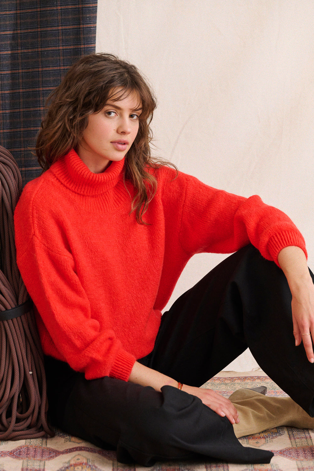 Pull Milo - Rouge