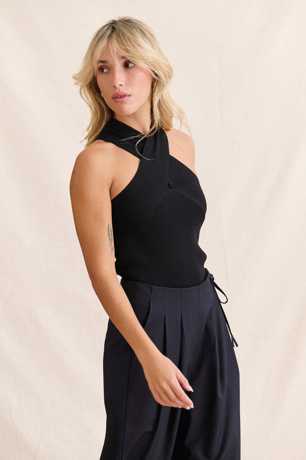 Top Meredith - Noir