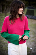 Maglione Mamma - Rosa Bicolore