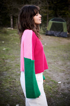 Maglione Mamma - Rosa Bicolore
