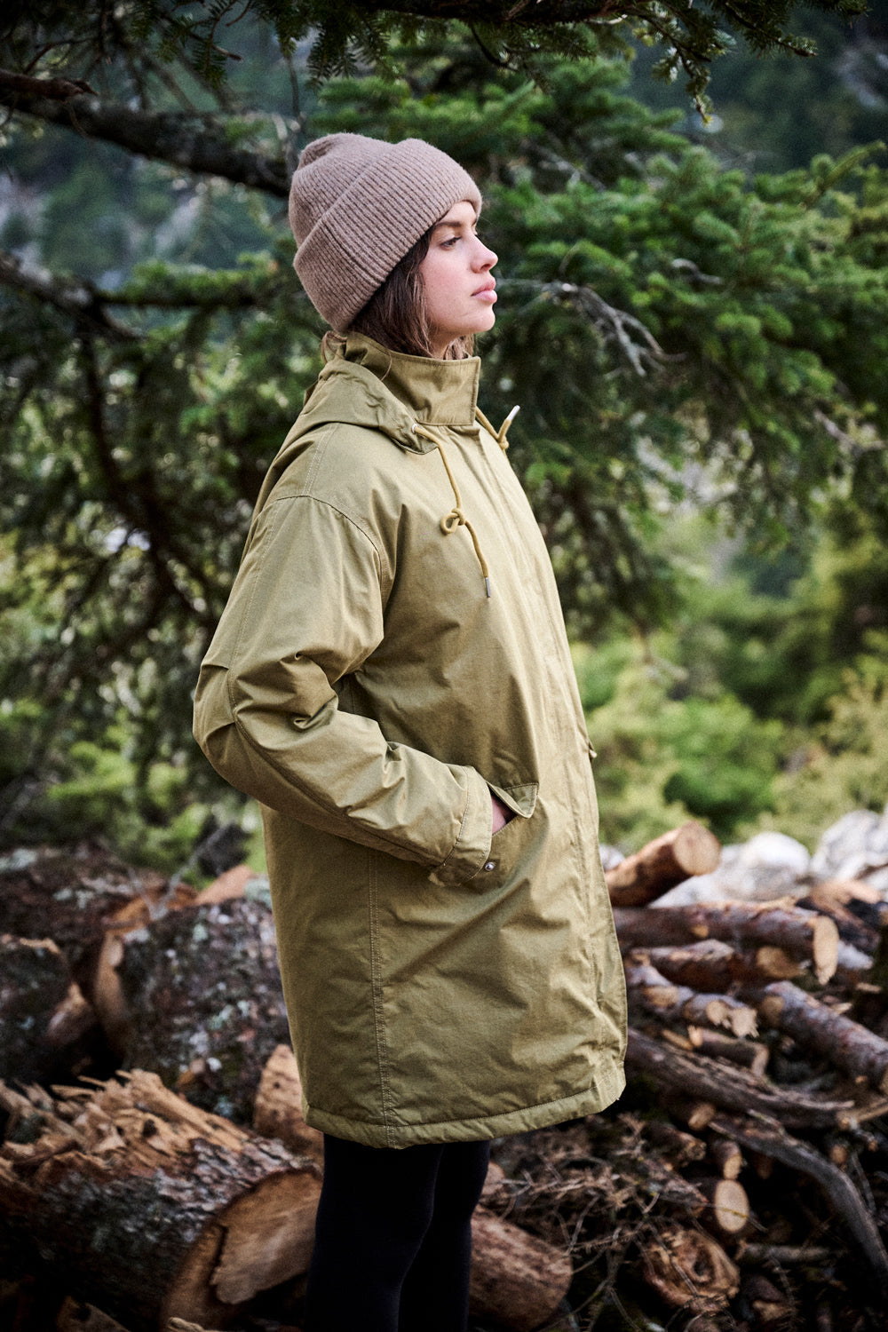 Parka Gina - Olive