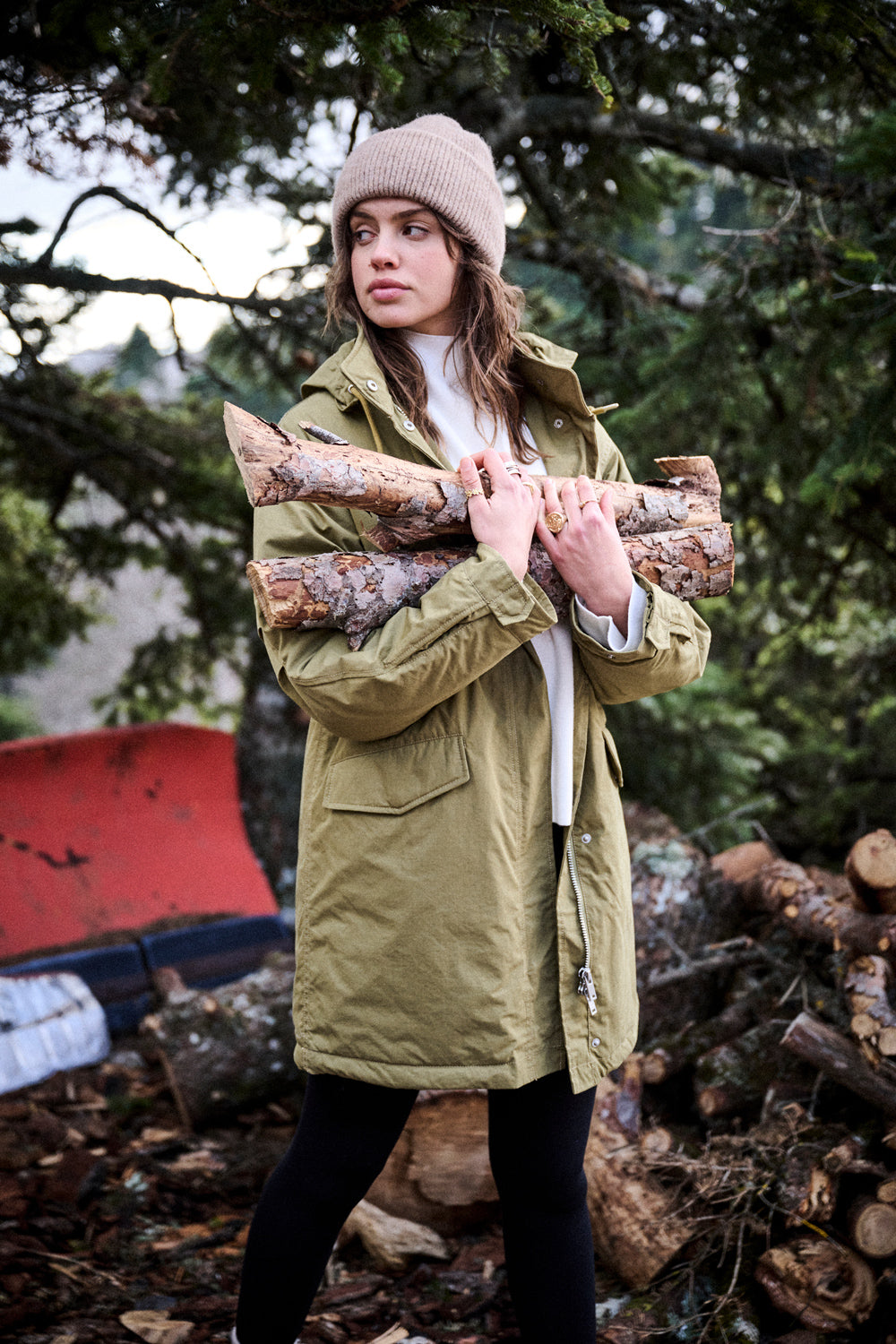 Parka Gina - Olive