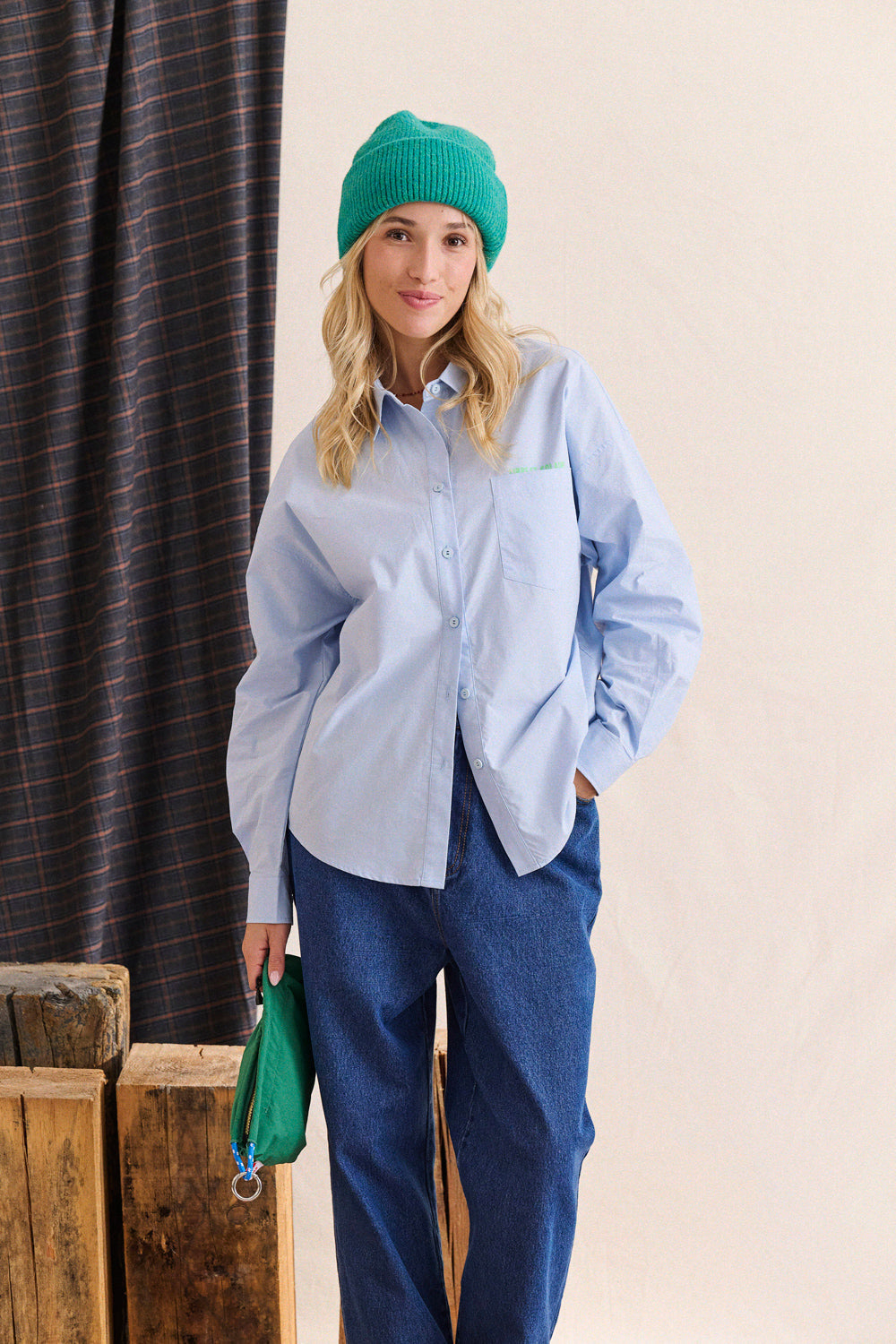 Chemise Candy - Bleu Ciel