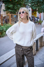 Pull Mia - Blanc