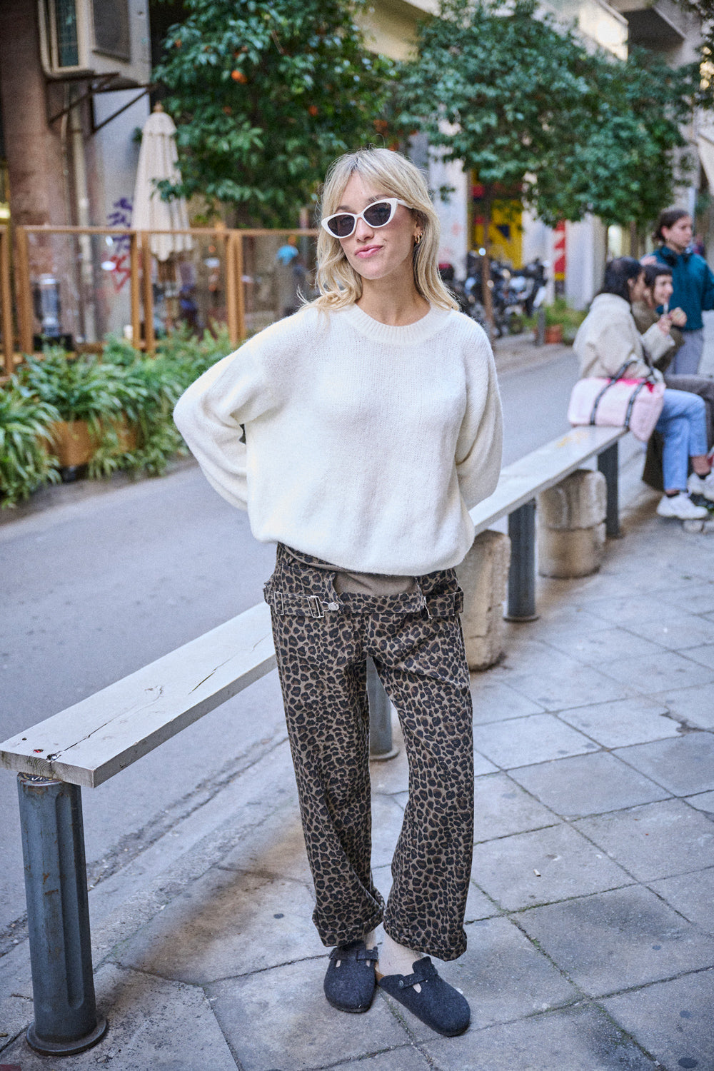 Pull Mia - Blanc