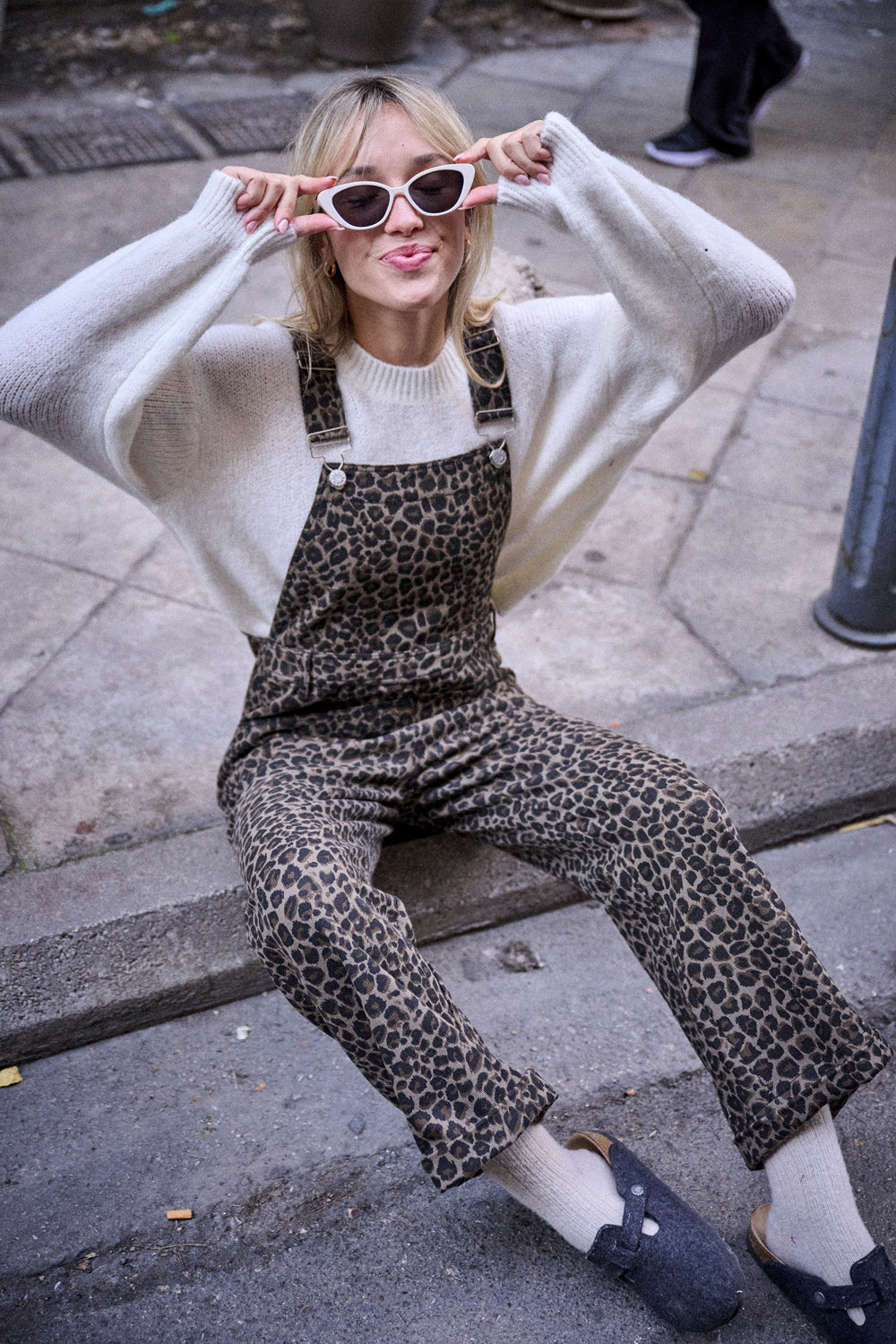 Combinaison Oguste - Leopard Carbone