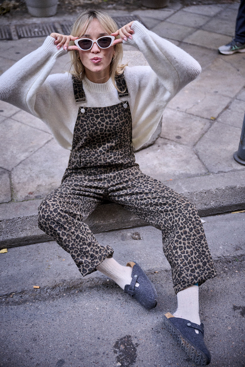 Combinaison Oguste - Leopard Carbone