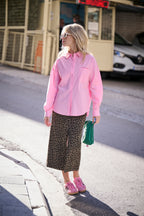 Jupe Jess - Leopard Carbone