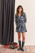 Robe Rosina - Imp Indigo