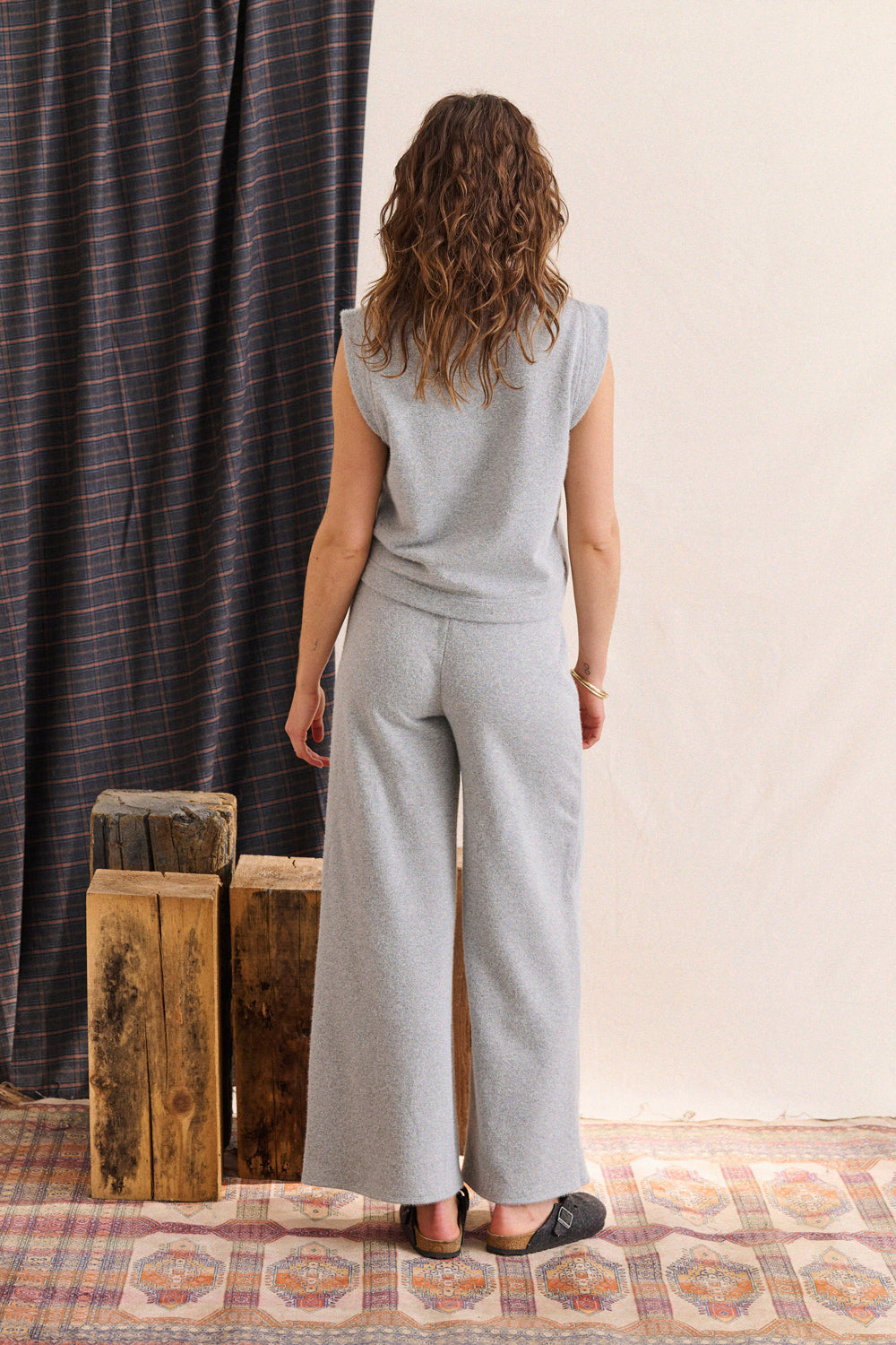 Pantalon Peppa - Gris