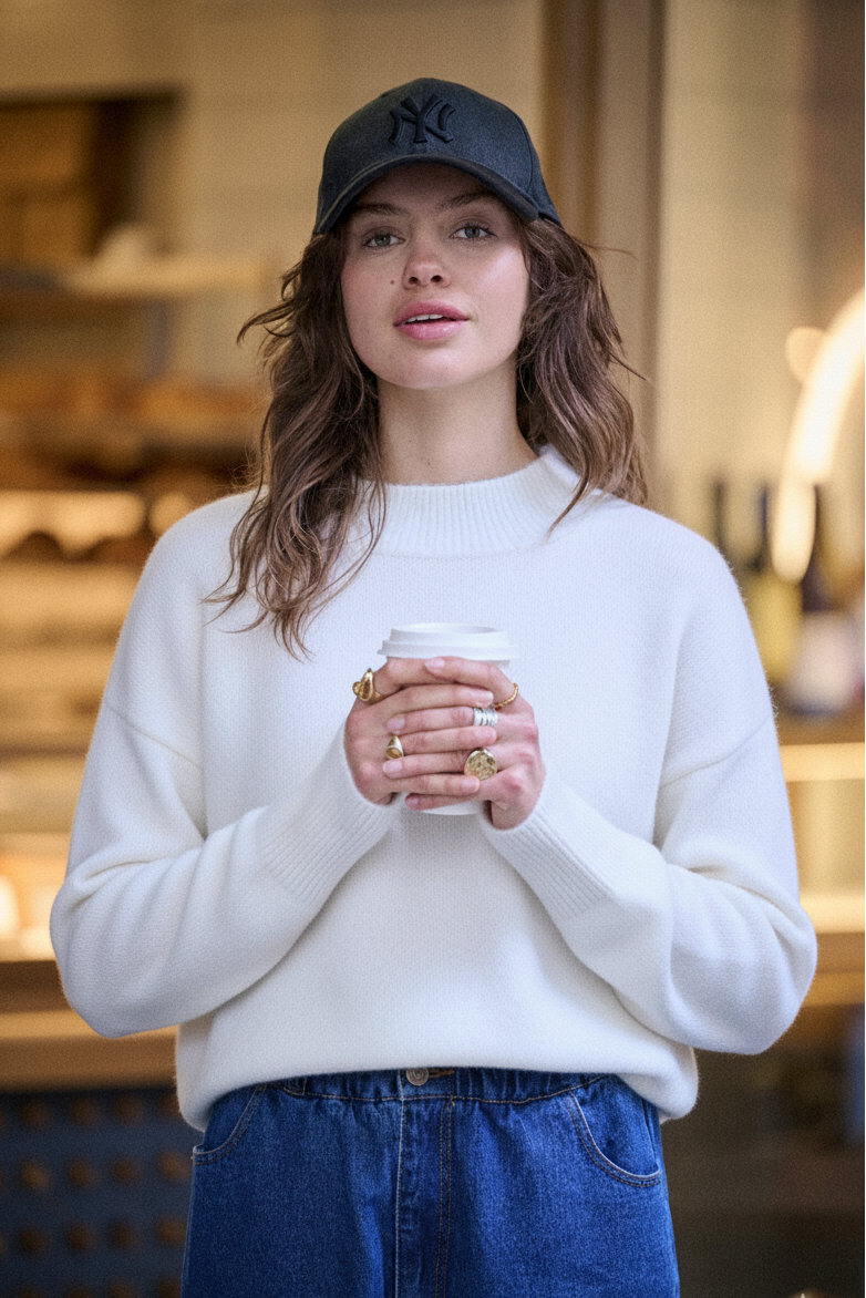 Pull Marlowe - Blanc