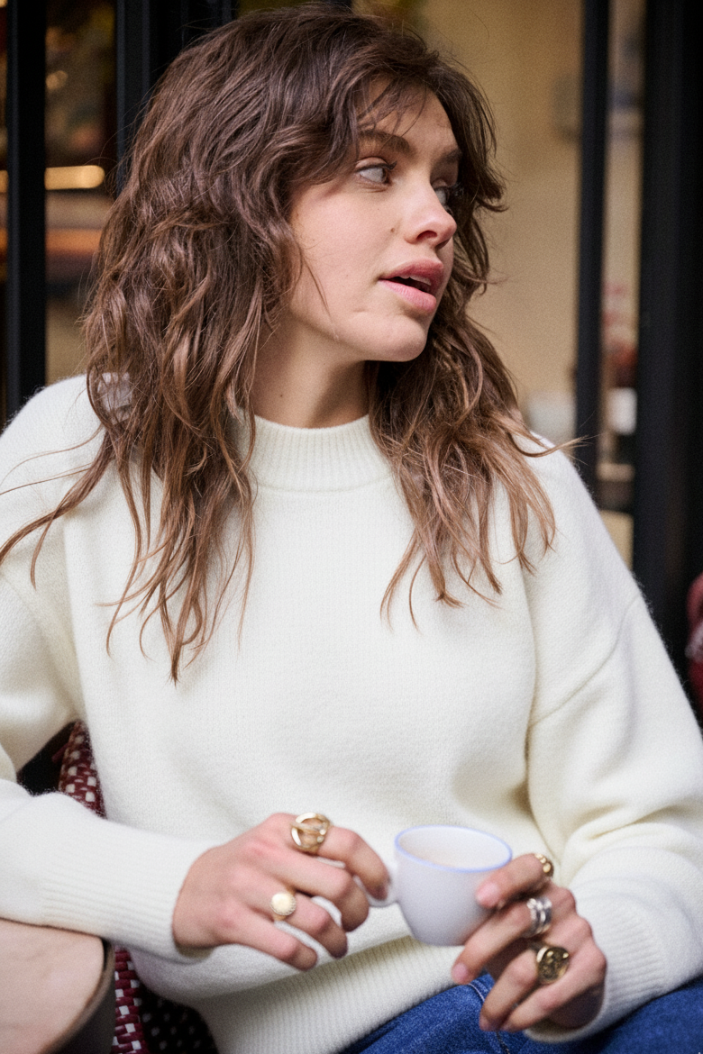 Pull Marlowe - Blanc
