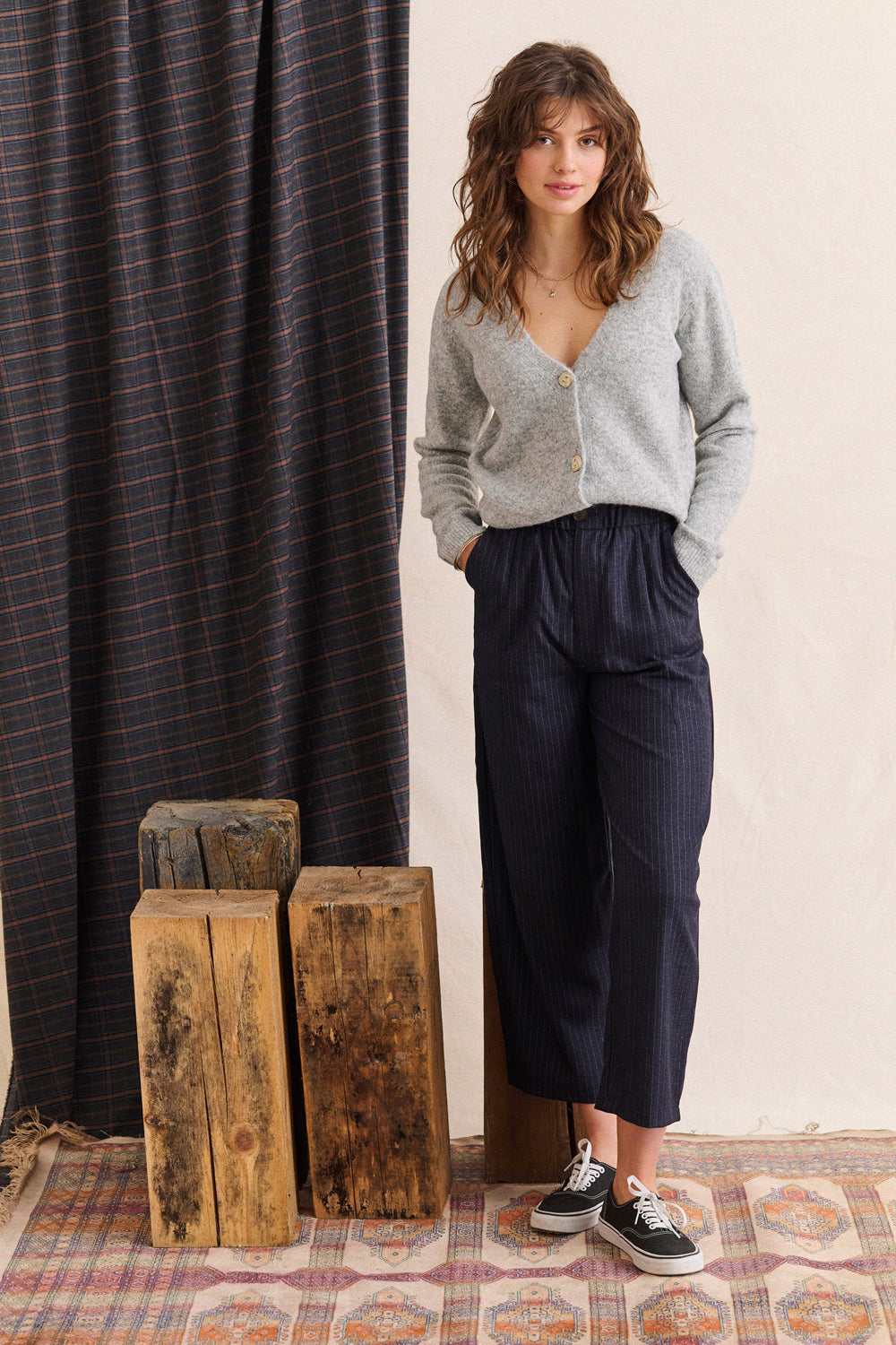 Pantalon Preston - Rayures Tennis