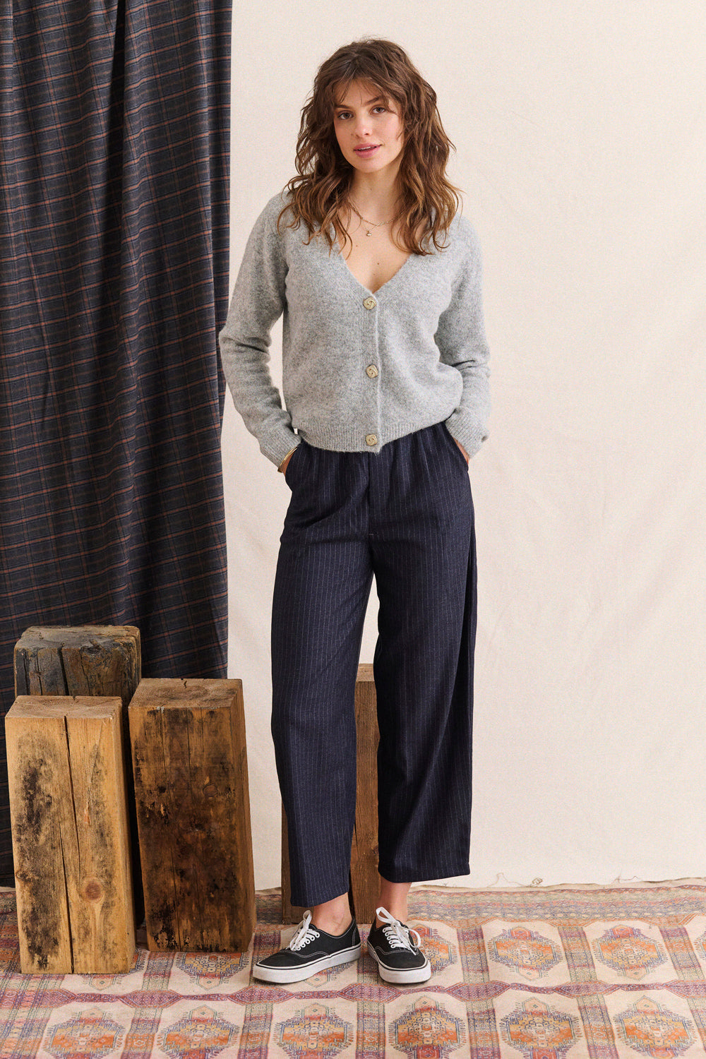 Pantalon Preston - Rayures Tennis