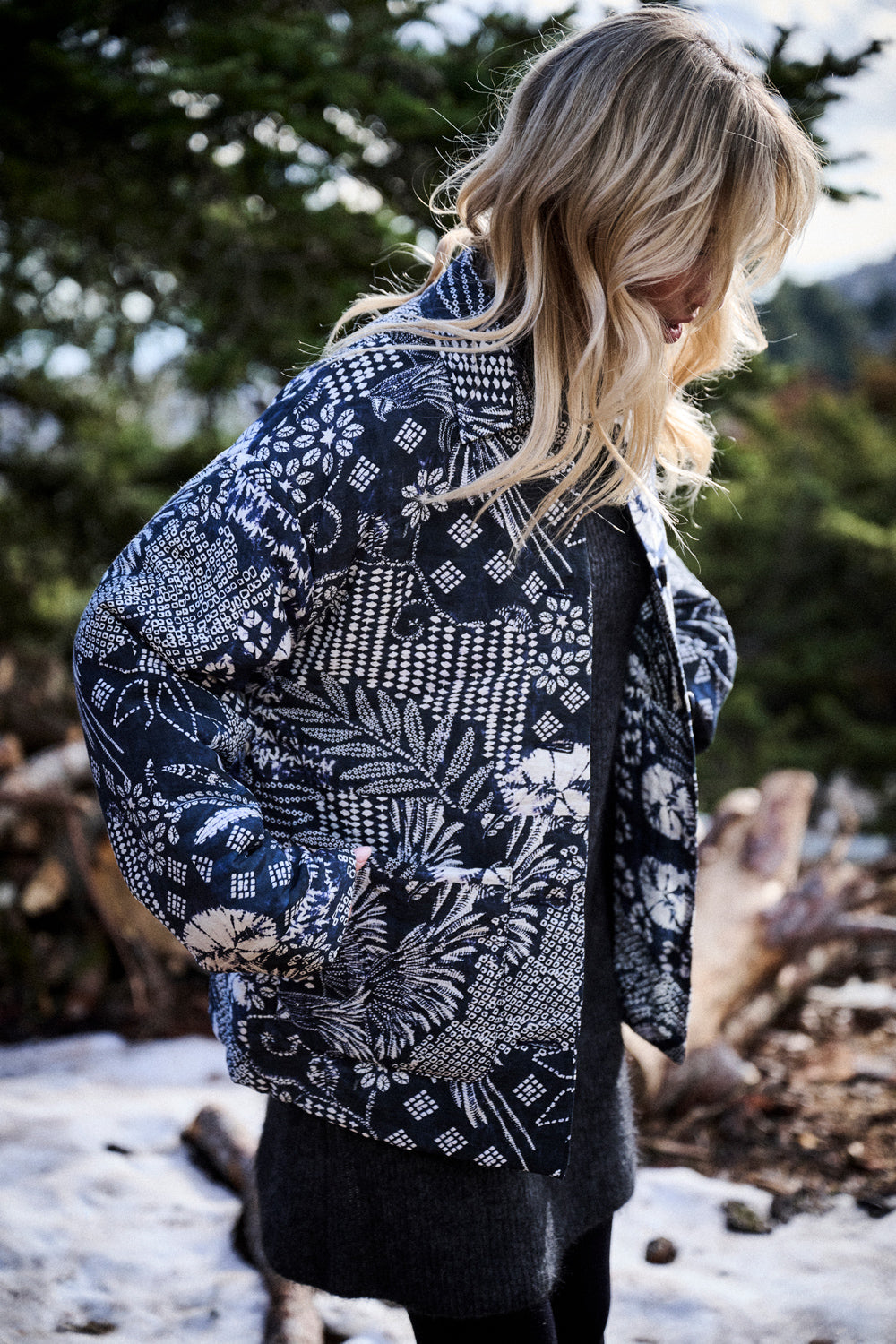 Veste Veronika - Imp Indigo