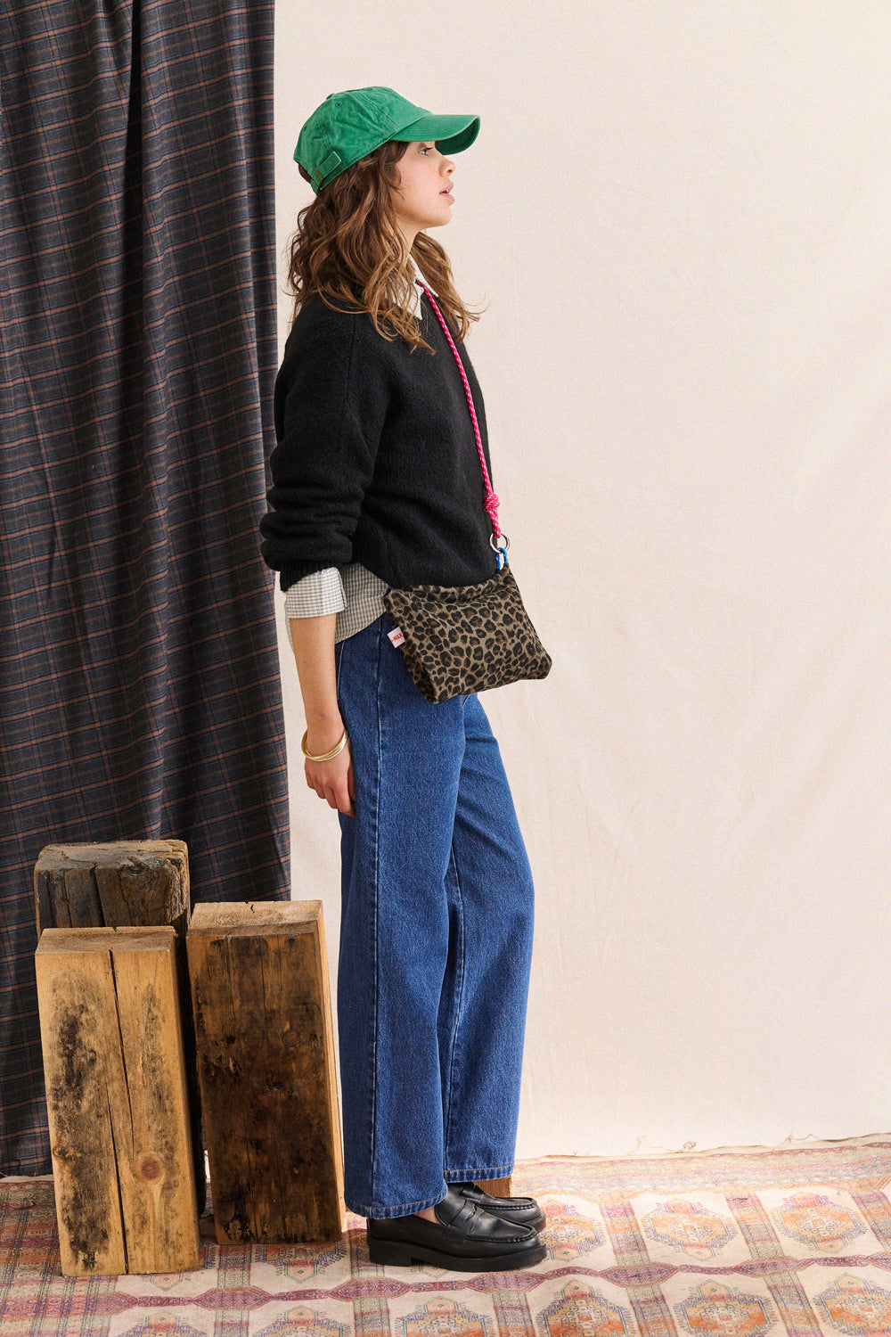 Sac Astrid - Leopard Carbone
